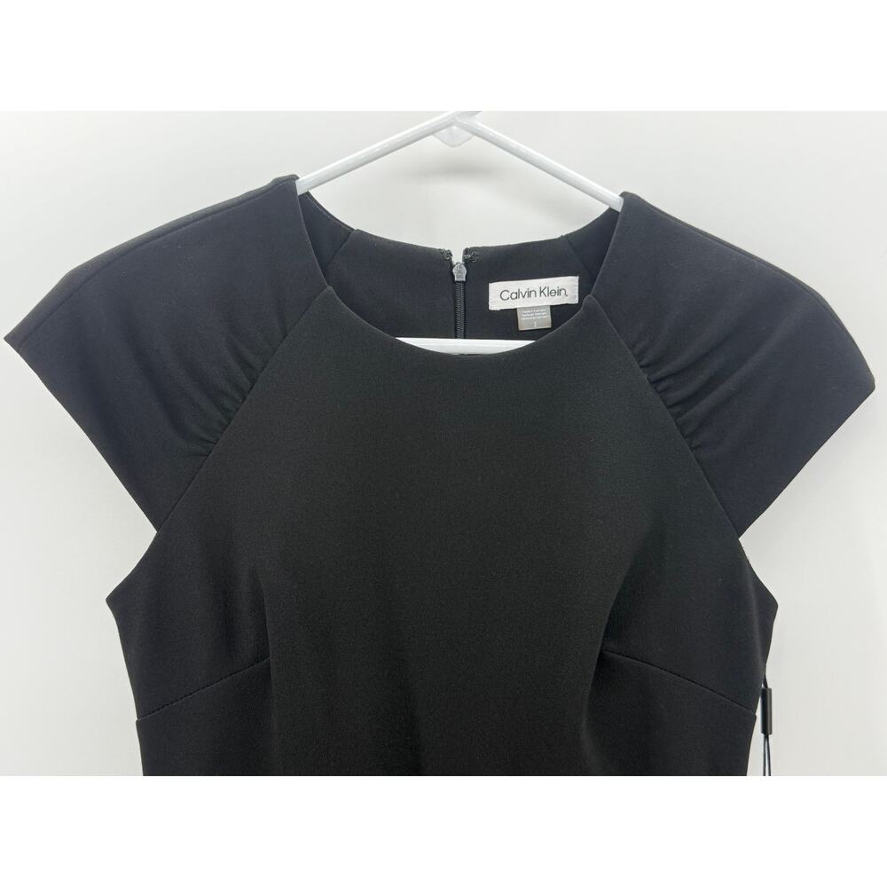 Calvin Klein Black Dress NWT size 2 - Picture 2 of 6